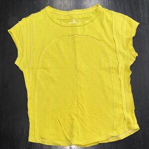 free people we the free short sleeve t shirt. size small. excellent condition